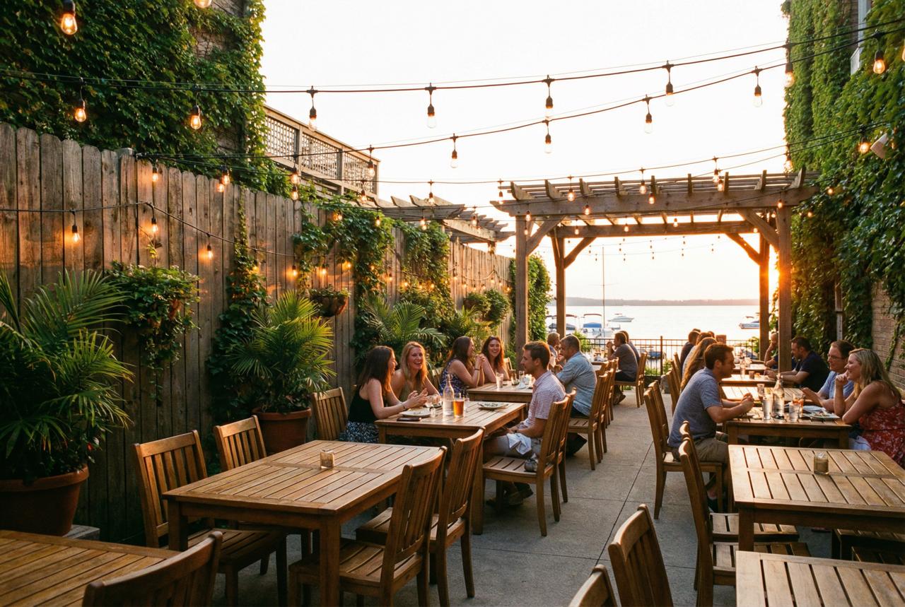 Anchor & Ash outdoor patio